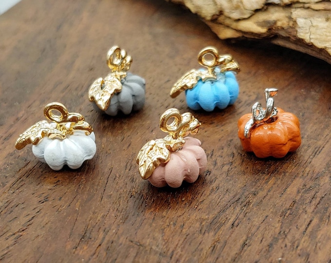 Small Pumpkin Charm