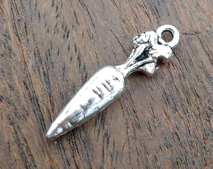 Double Sided Carrot Charm