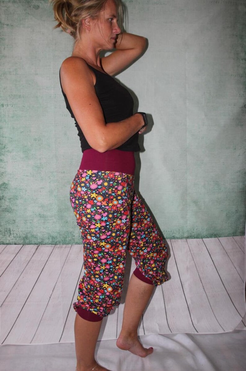 Bloomers flower power Yoga pants Hogahose flowers floral | Etsy