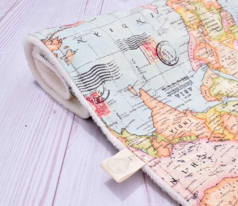 Nursery Bedding Set Travel Theme Baby Bedding World Map Crib Etsy