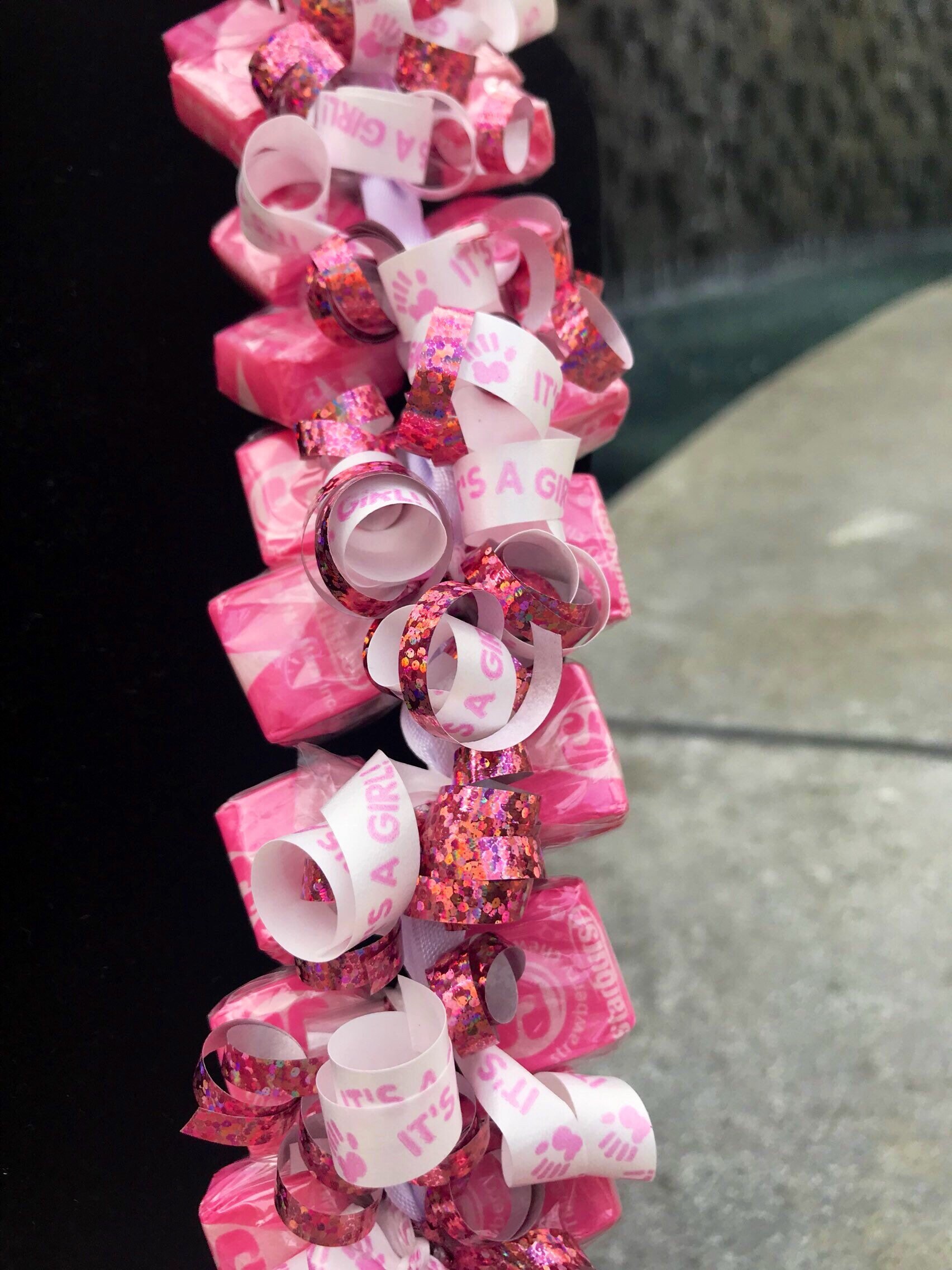 Edible Celebration Lei Pink Starburst Candy It's A Etsy