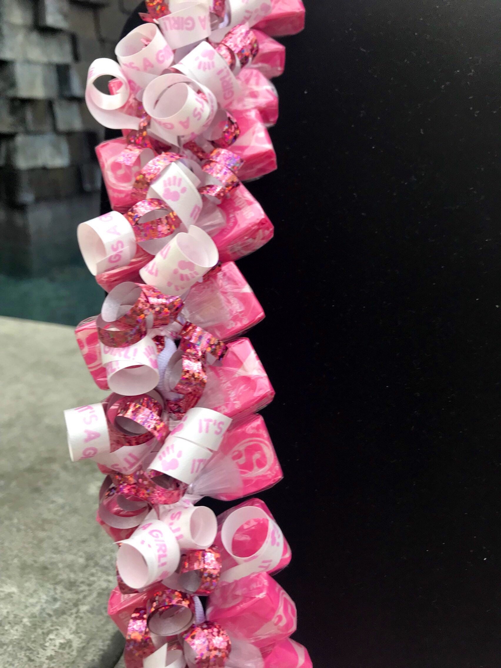 Edible Celebration Lei Pink Starburst Candy It's A Etsy