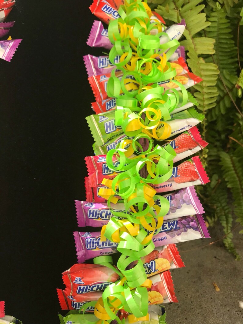Edible Celebration Lei HiChew Candy Etsy