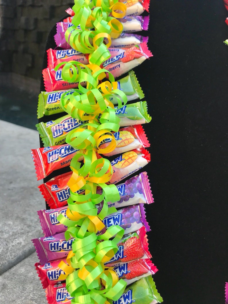 Edible Celebration Lei HiChew Candy Etsy