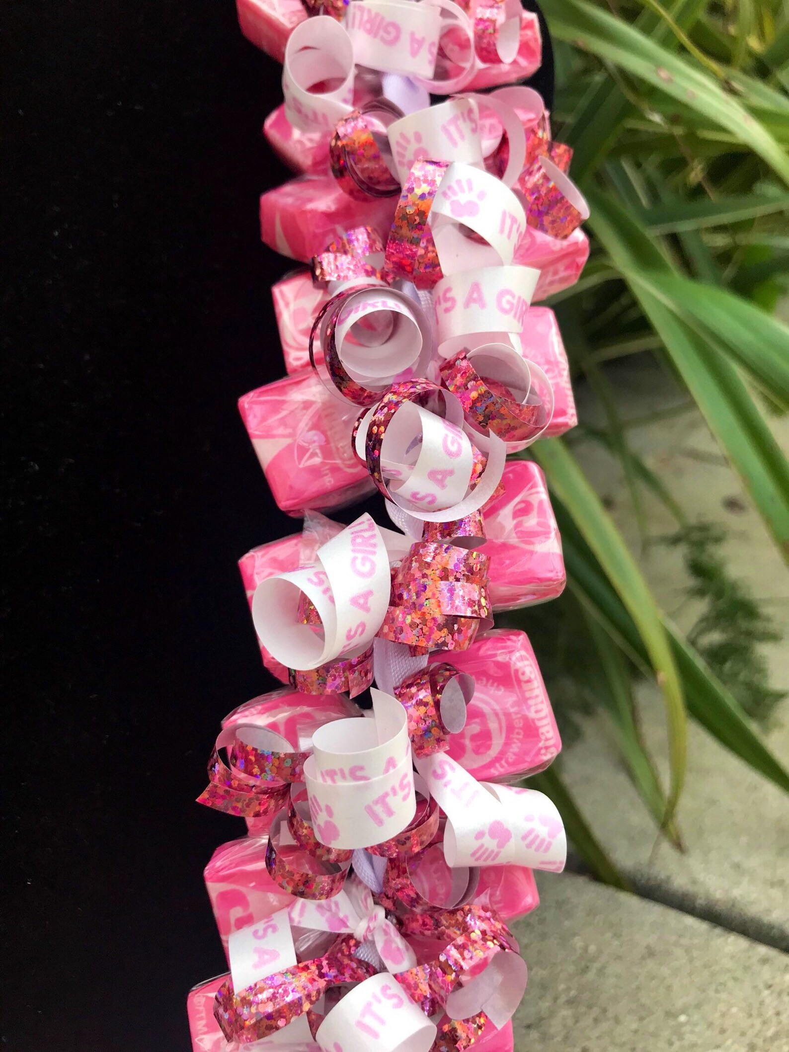 Edible Celebration Lei Pink Starburst Candy It's A Etsy