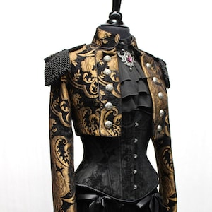 TOREADOR JACKET - Gold/Black Tapestry