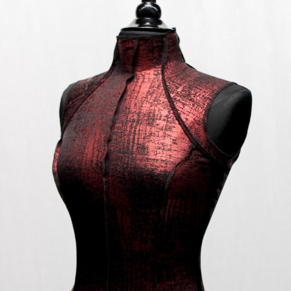 FUTURE SHOCK TOP sleeveless - Red Metallic