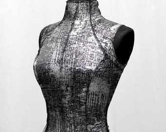 FUTURE SHOCK TOP sleeveless - Silver Metallic