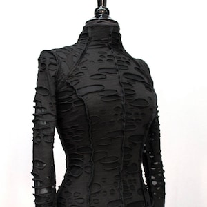 FUTURE SHOCK DRESS - Black Decayed
