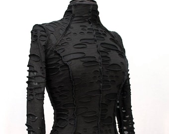 FUTURE SHOCK DRESS - Black Decayed