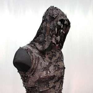 HERRÄRMLÖS HOODIE T-shirt - Zombietyg