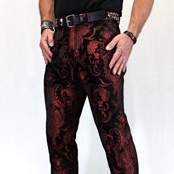 TAPETE HOSE - Rot/Schwarz