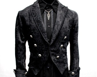 ジャケット・アウター 1900s French vintage tailcoat 1910s French Antique Black Tailcoat Evening Tuxedo Formal