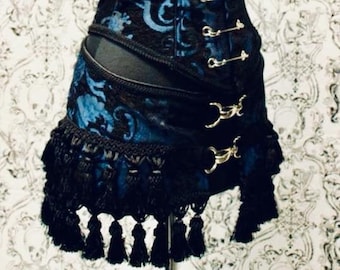 HARDWARE KILT - Blue/Black Tapestry *** Size Large Only ***