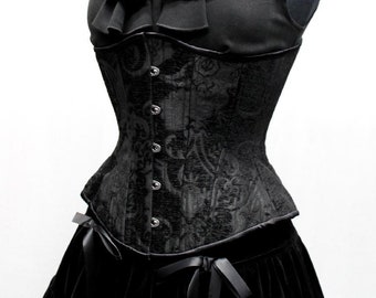 TAPESTRY CORSET - Black Tapestry