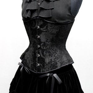 TAPESTRY CORSET - Black Tapestry