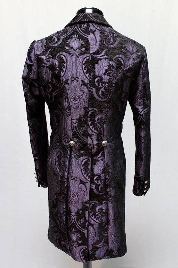 Purple jacket with tails hot sale