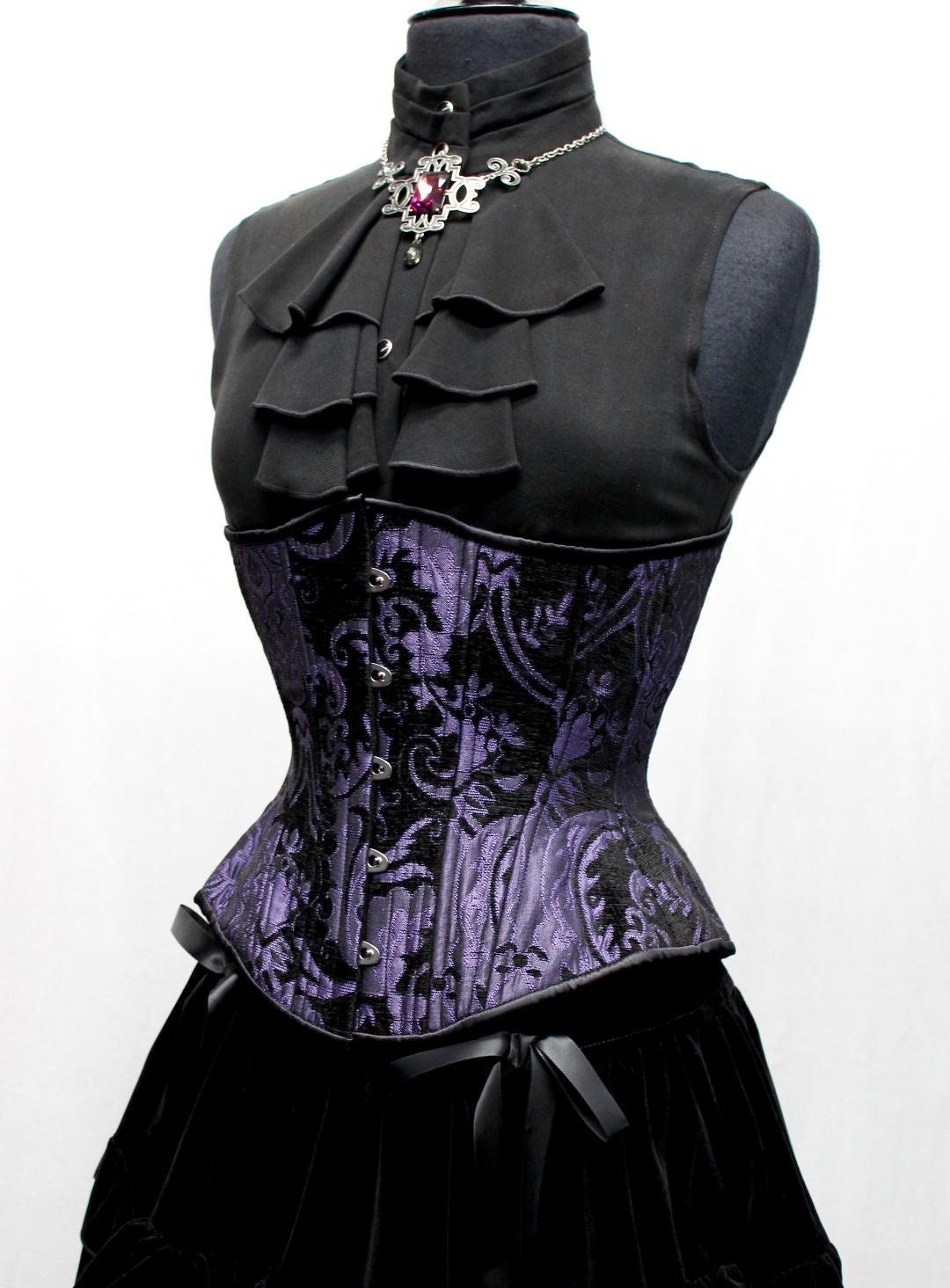 TAPESTRY CORSET - Purple/black Tapestry - Etsy