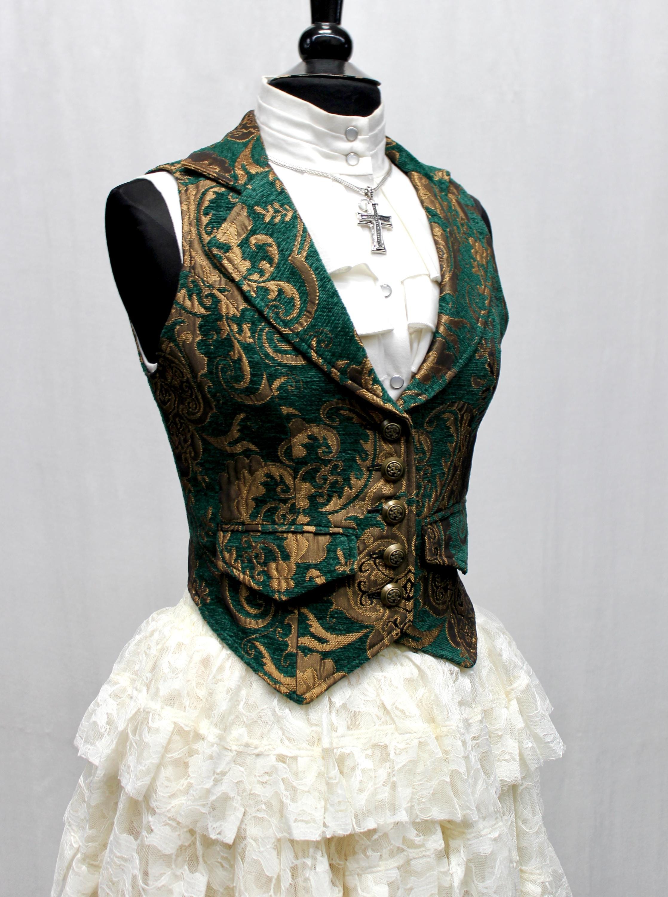 Womens Vest Suit Green - Etsy Womens Vest Suit Green - Etsy