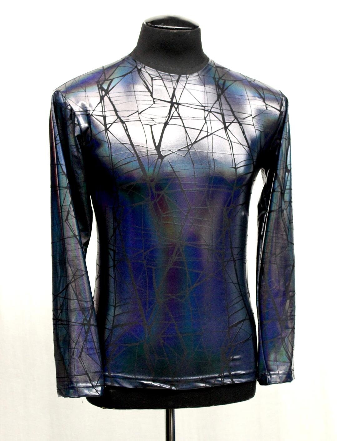 【HI FI FNK】Rag Pigment Stripe Longsleeve Ergodyne Large Hi Vis Orange Black Front Long Sleeve T-Shirt