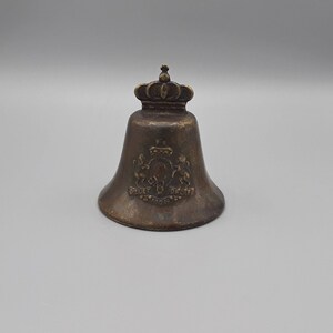 Antique Heavy Brass Bell Dieu Et Mon Droit Etsy Antique Heavy Brass Bell Dieu Et Mon Droit Etsy