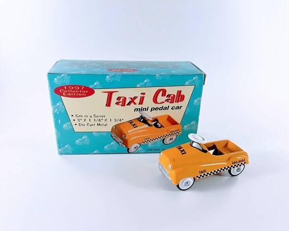 mini taxi cab toys