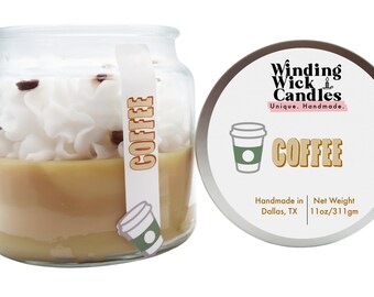 Coffee Candle, Coffee Lover's Gift