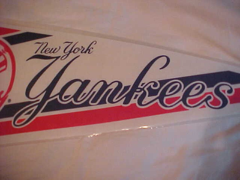 Vintage New York Yankees full size baseball pennant