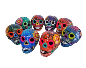 Mexican terracotta skull