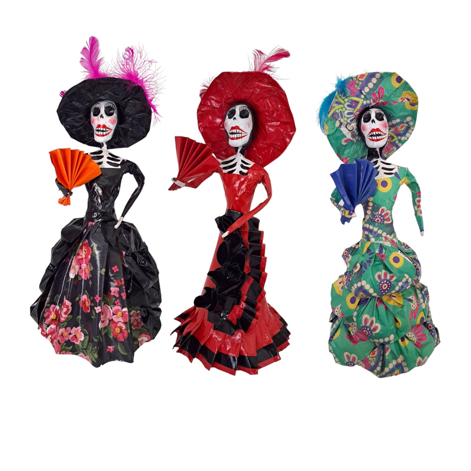 Mexican decoration paper catrina