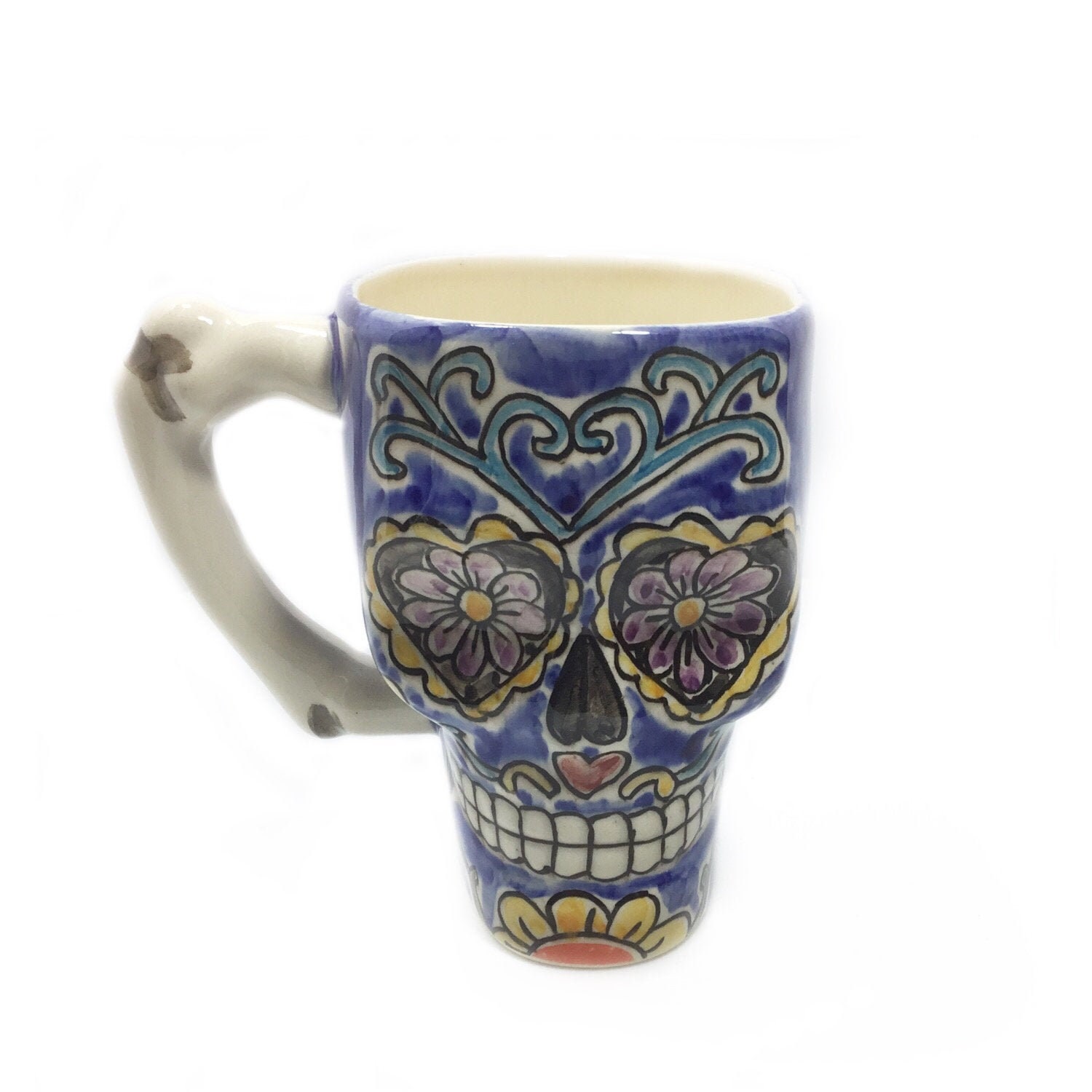 Mug - Tasse avec Décoration Tête de Mort