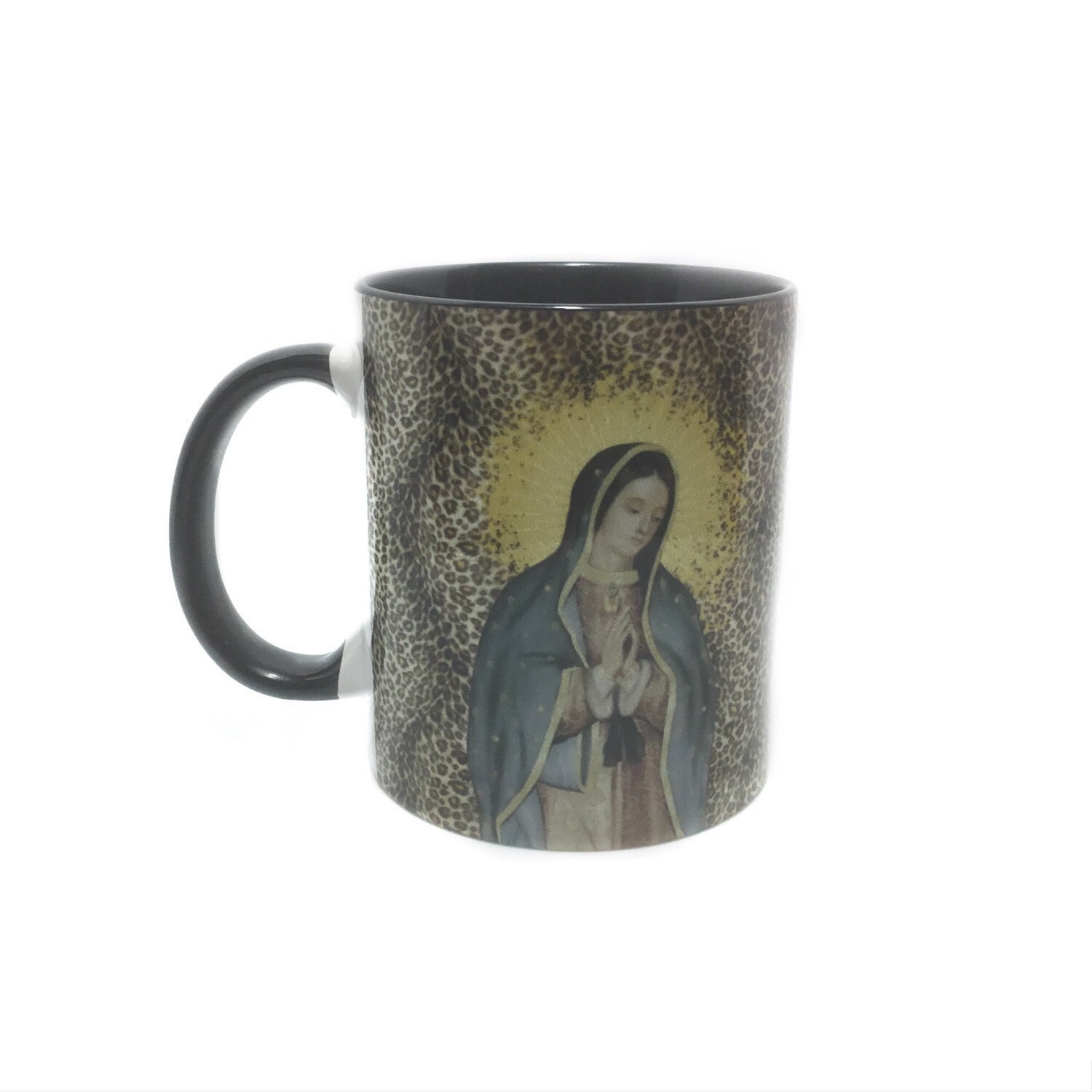 Mug - Tasse avec Décoration La Vierge de Guadalupe d'inspiration Mexicaine