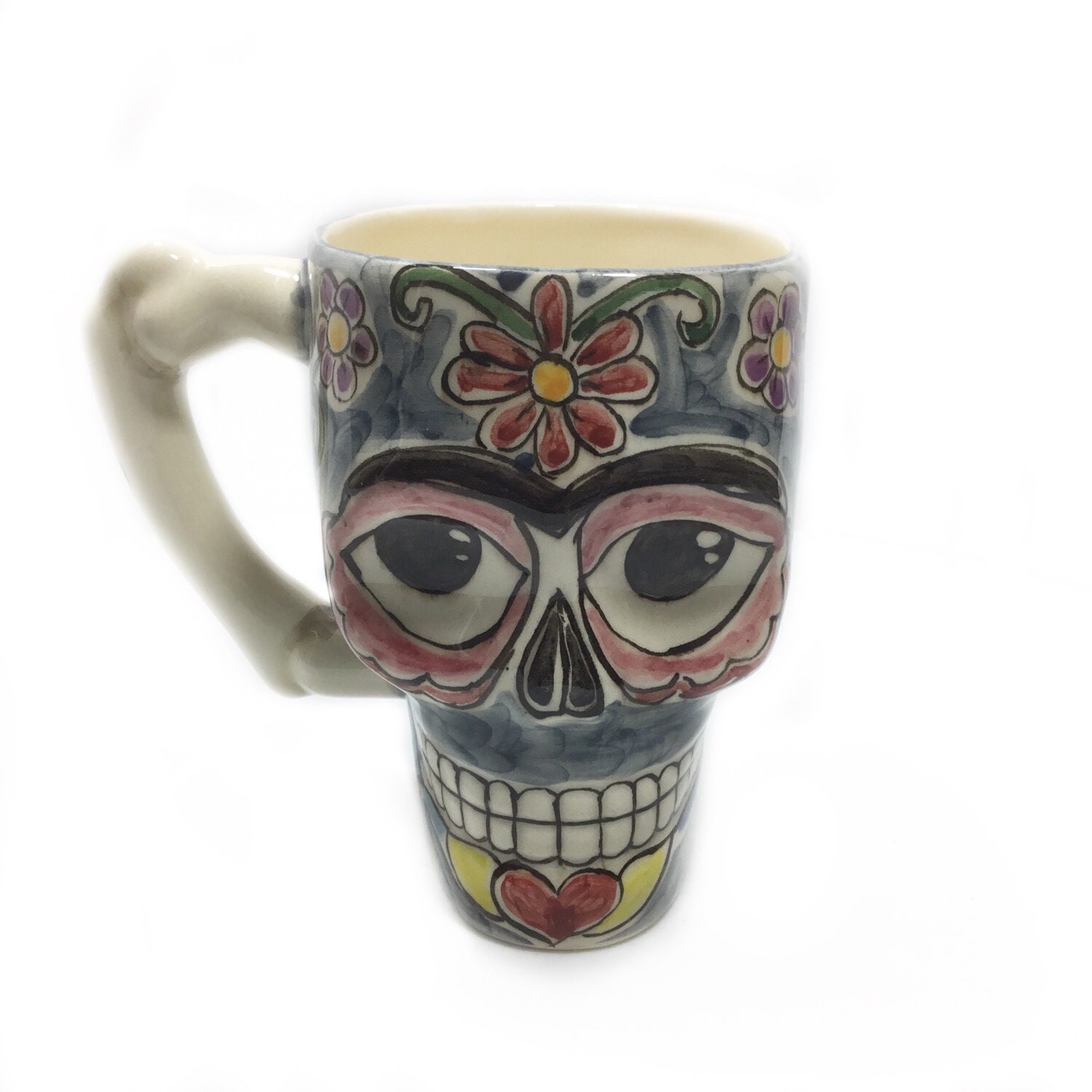 Mug - Tasse avec Décoration Tête de Mort