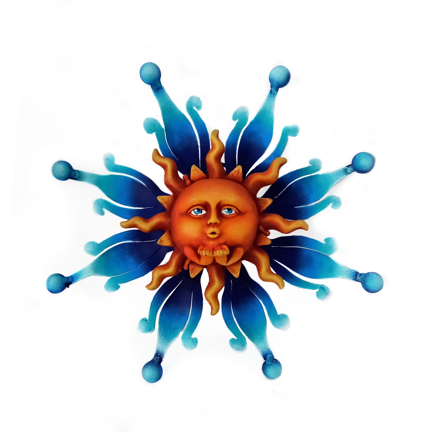 Soleil Amoureux en 3D à Accrocher Au Mur