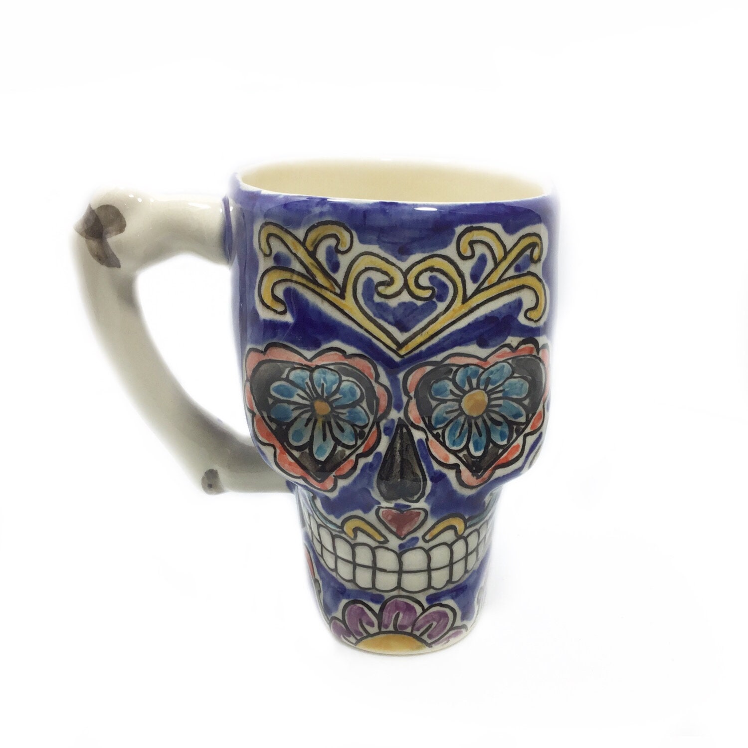 Mug - Tasse avec Décoration Tête de Mort