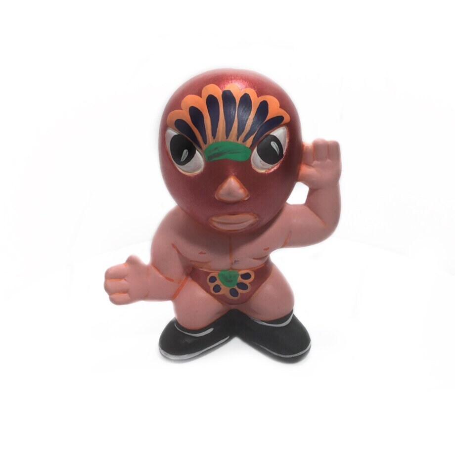 Tirelire d'inspiration Mexicaine Lucha Libre