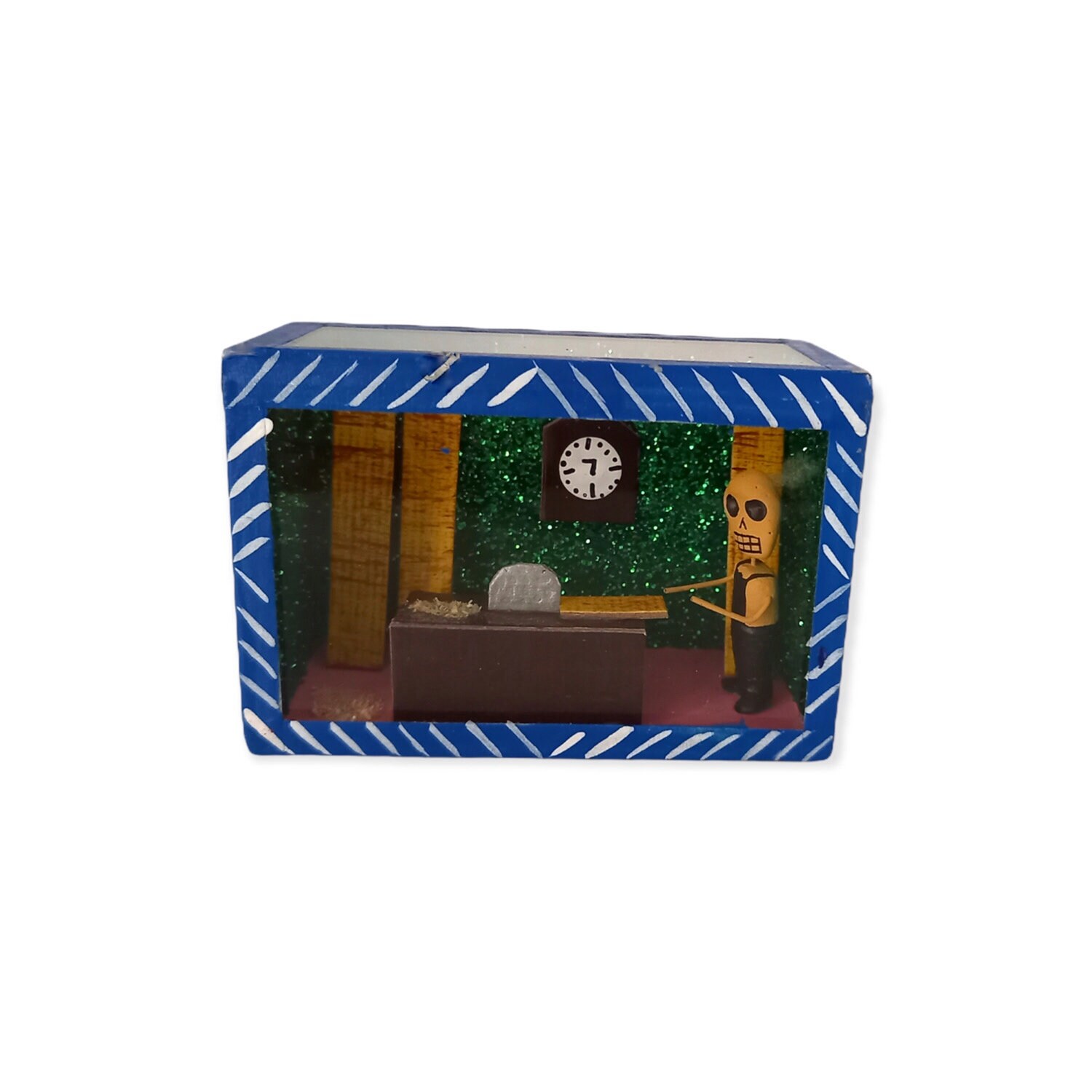 Boîte Vitrine Jour Des Morts Spécial Menuisier Boulanger Agent Immobilier