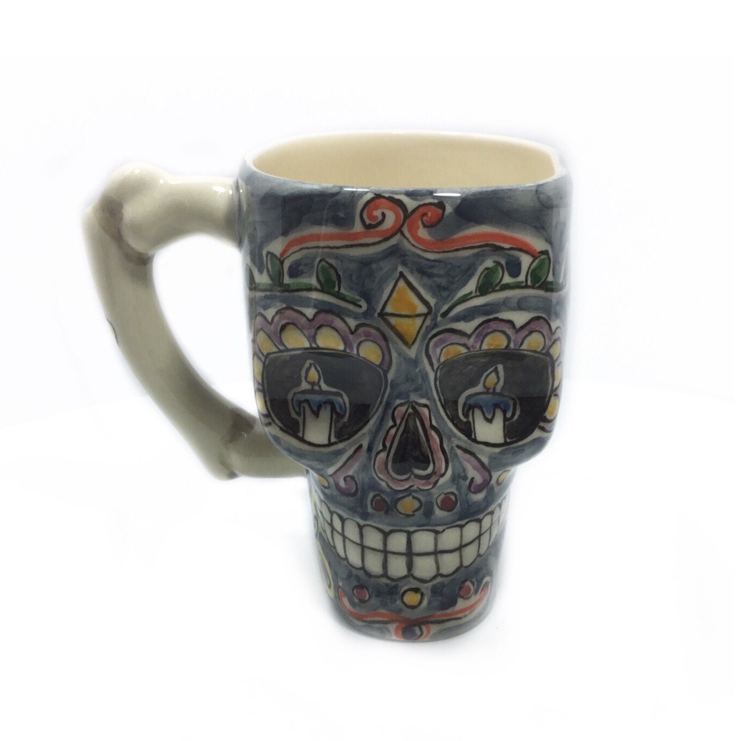 Mug avec Décoration Tête de Mort