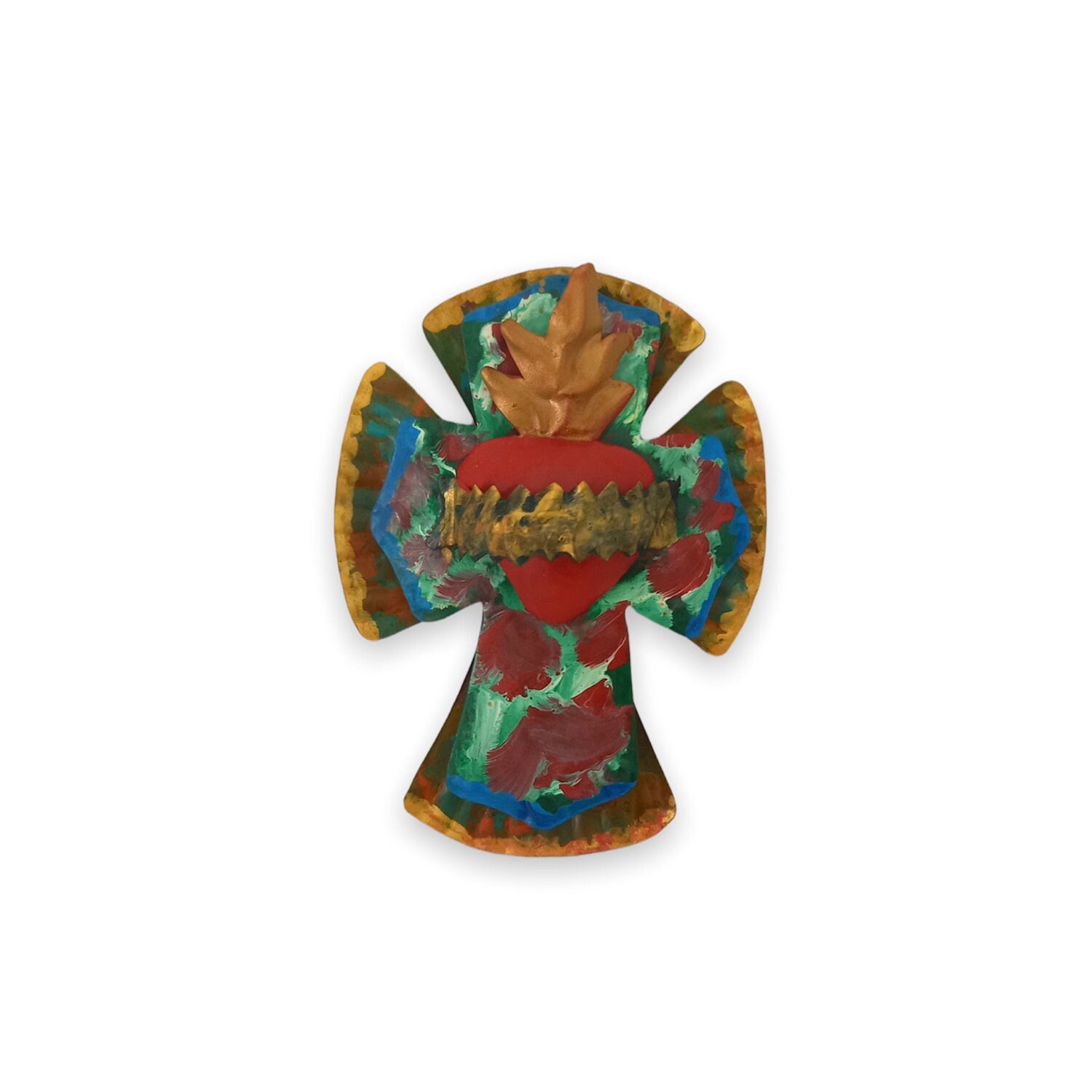 Croix Ex Voto Pour Décoration Murale