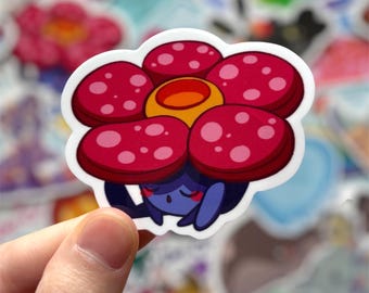 Sleepy plant vileplume stickers