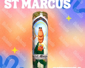 Saint Marcus Prayer Candle: VRchat Worm Fan Art Shrine