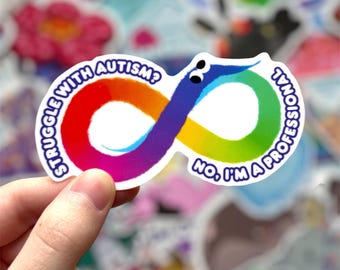 Professional worm on a string stickers
