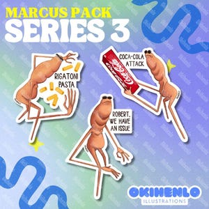 Marcus sticker-pack VRchat Worm fanart stickers SERIES 3