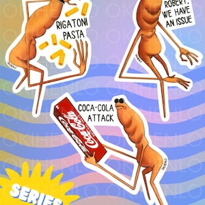 Marcus sticker-pack series 3 VRchat Worm fanart stickers
