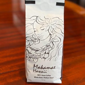 100% Kona Coffee, 12oz whole bean