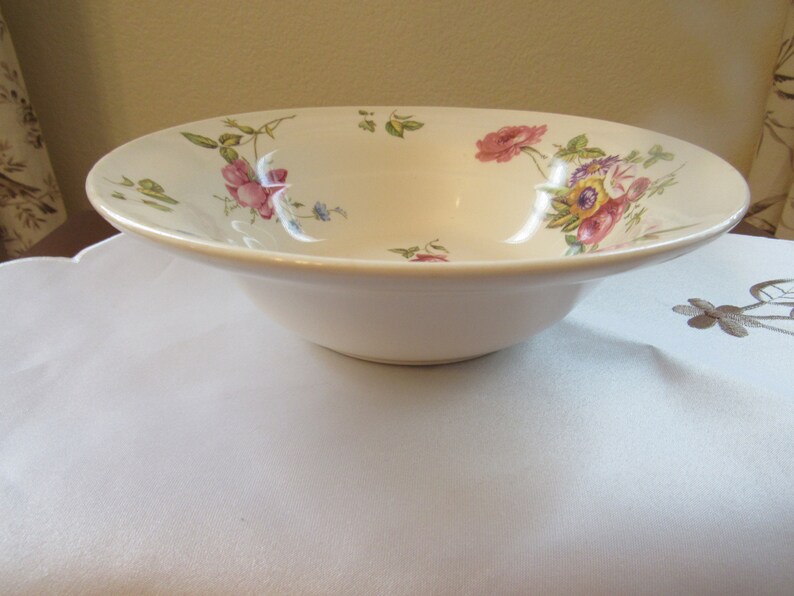 American Limoges Canterbury Pattern Candle Light Floral Motif Etsy