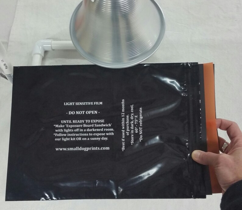 4 pk Emulsion on Mesh Silk Screen Printing Sheets Film YUDU Etsy.de