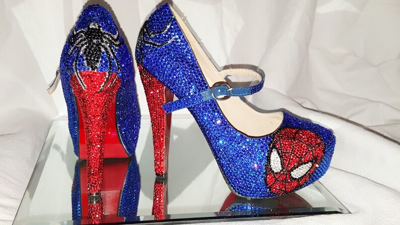 spider man high heels