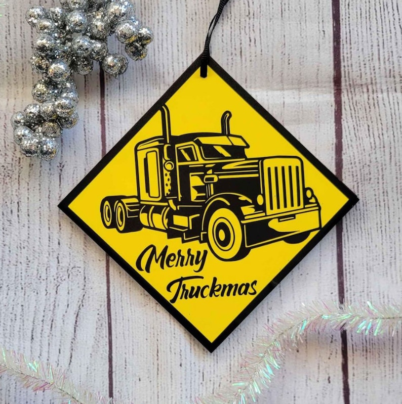 Peterbilt christmas ornaments