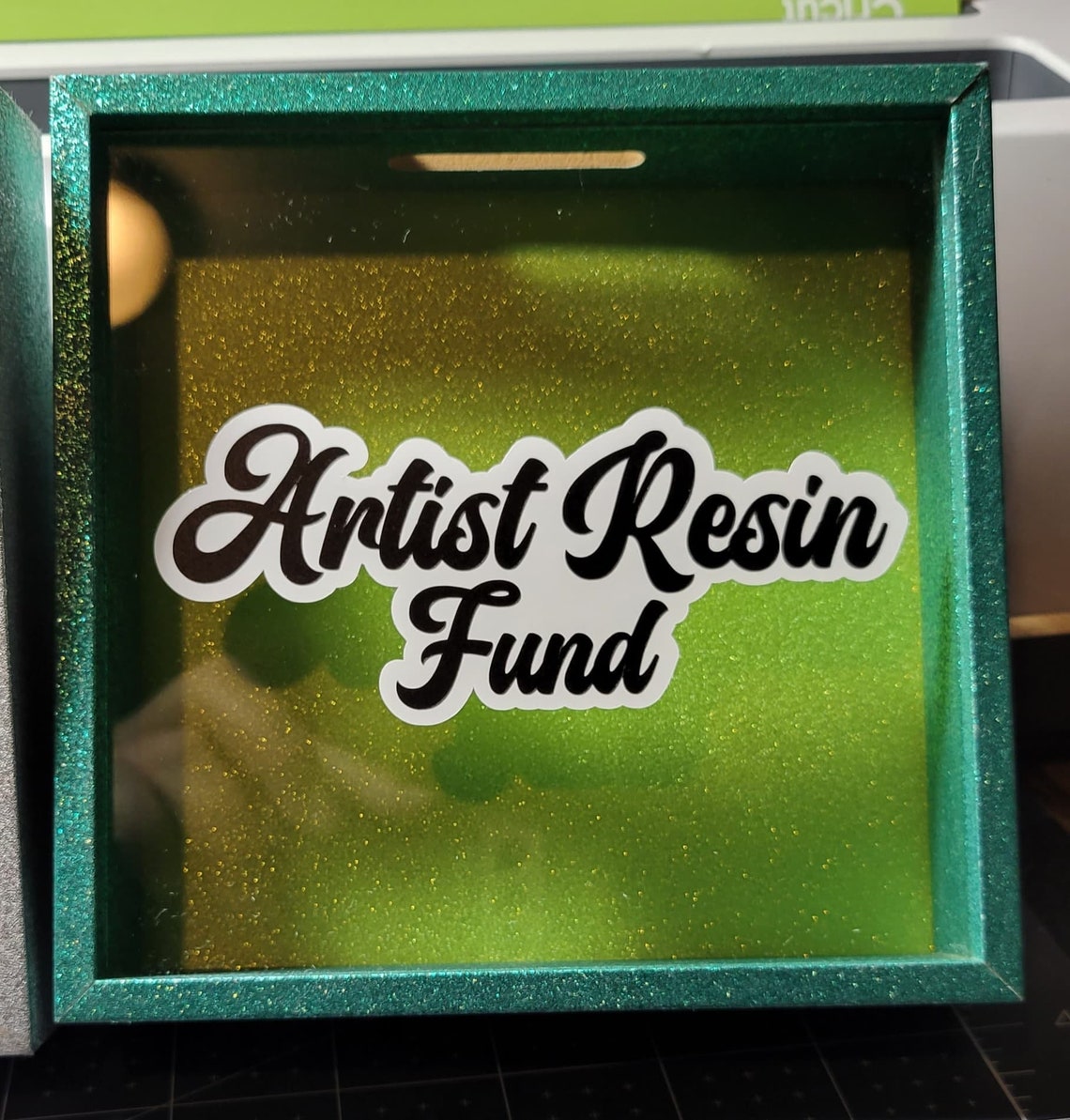Artist Resin Model Horse Themed Shadow Box Bank Etsy